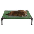 PETMAKER Elevated Dog Cot — 30"×24" Portable Raised Bed for Pets up to 50 lb