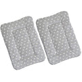 Pet Bed Mats 2-Pack — Washable Crate Mats for Dogs & Cats