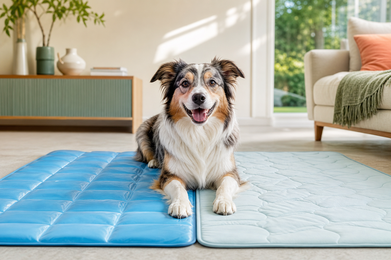 Gel Cooling Mat vs Ice-Silk Cooling Mat: Which Is Better for Your Pet?