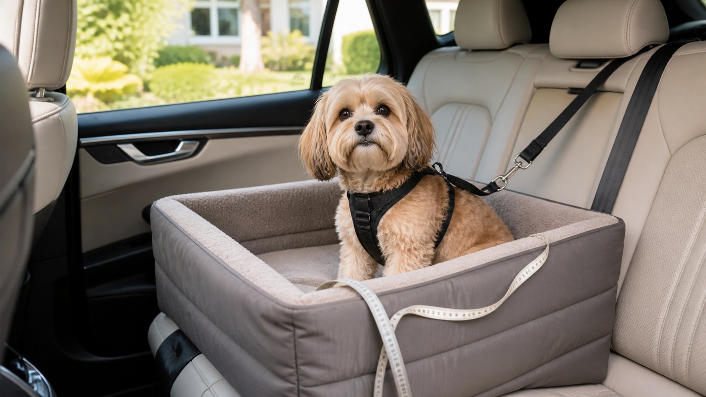 What Size Dog Booster Seat Do I Need? A Small-Dog Fit Guide