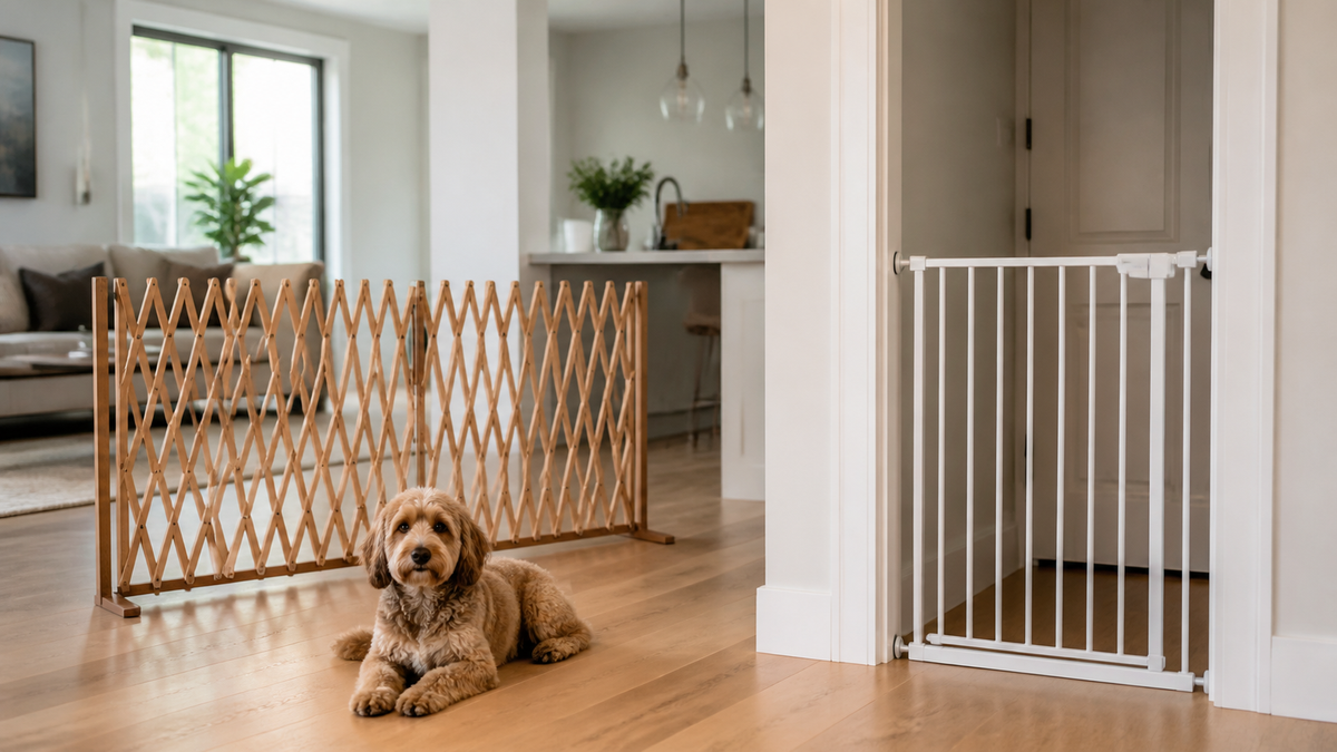 Freestanding vs Pressure-Mounted Pet Gate: Which Fits Your Home?
