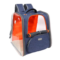 Space Capsule Pet Backpack — Ventilated Bubble Carrier for Cats & Small Dogs