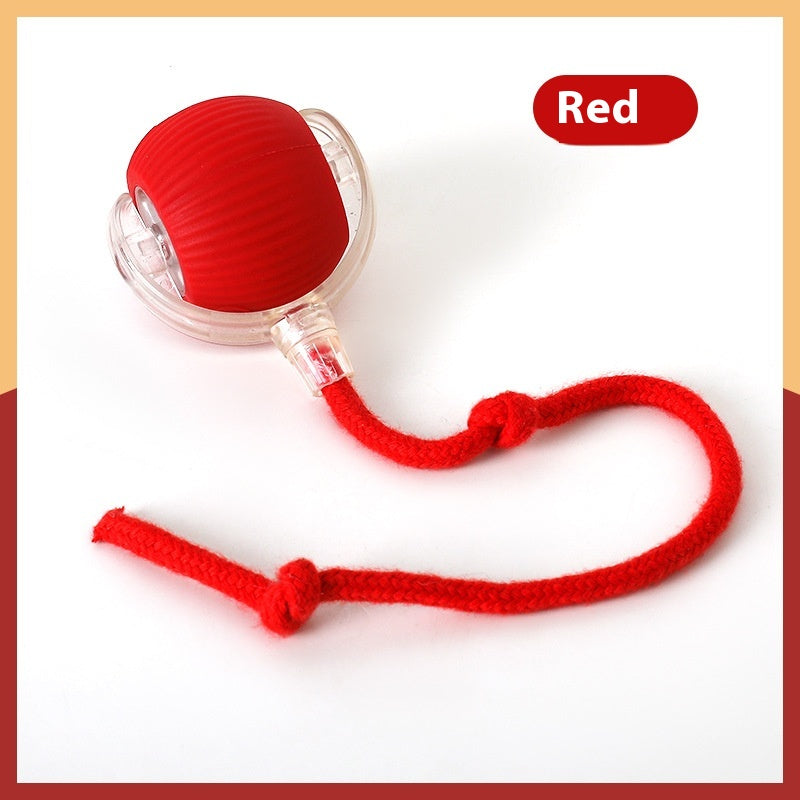 Smart Interactive Cat Toy Ball — Self-Moving with Bird Sounds &amp; Auto Shut-Off