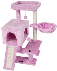 Cat tree tower dimensions diagram