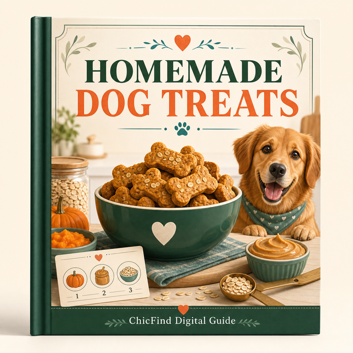 Homemade Dog Treats digital guide cover