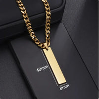 Fortis Steel Dog ID Tag