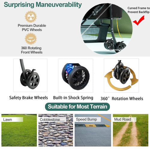 Pet stroller with mesh windows and zip-top canopy