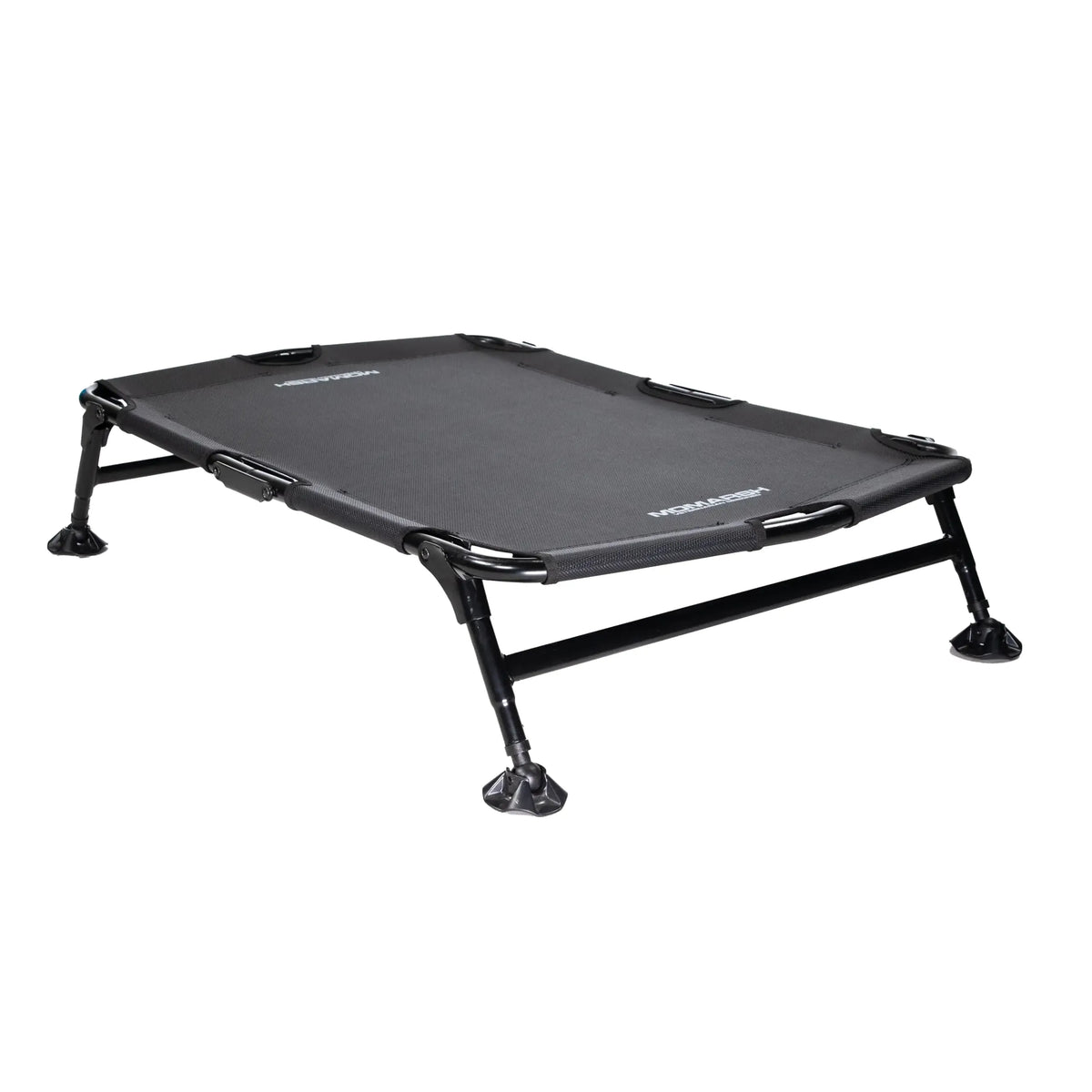 Weather-resistant mesh surface of the portable cot