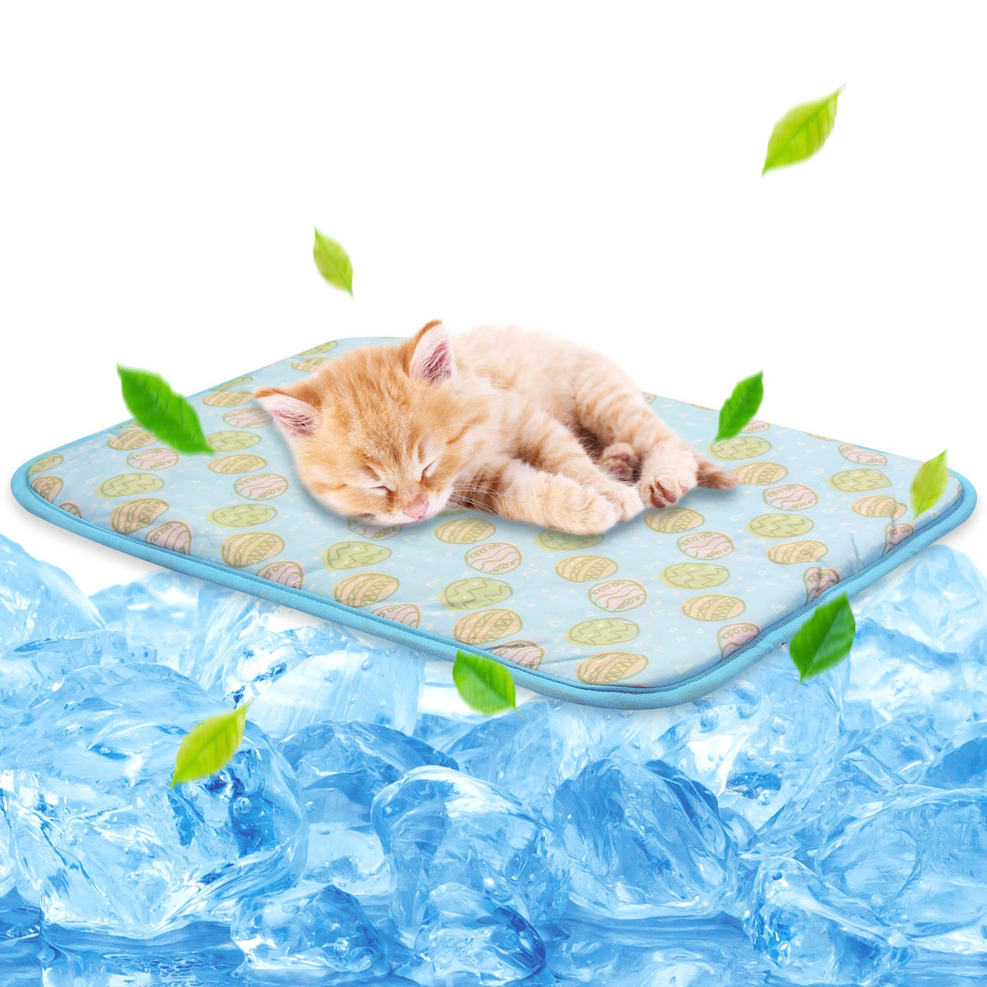 ChicFind Ice Silk Pet Cooling Mat for Dogs & Cats