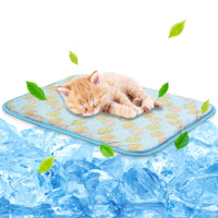 ChicFind Ice Silk Pet Cooling Mat for Dogs & Cats