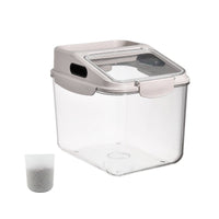 Fhiny Airtight Pet Food Container — 5.5 lb Sealed Bin with Locking Lid & Large Opening
