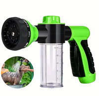 8-in-1 High-Pressure Pet Shower Sprayer — Dog Bathing & Grooming Attachment