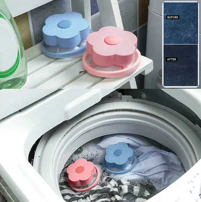 Floating Pet Fur Catcher 2-Pack — Laundry Lint Remover ChicFind