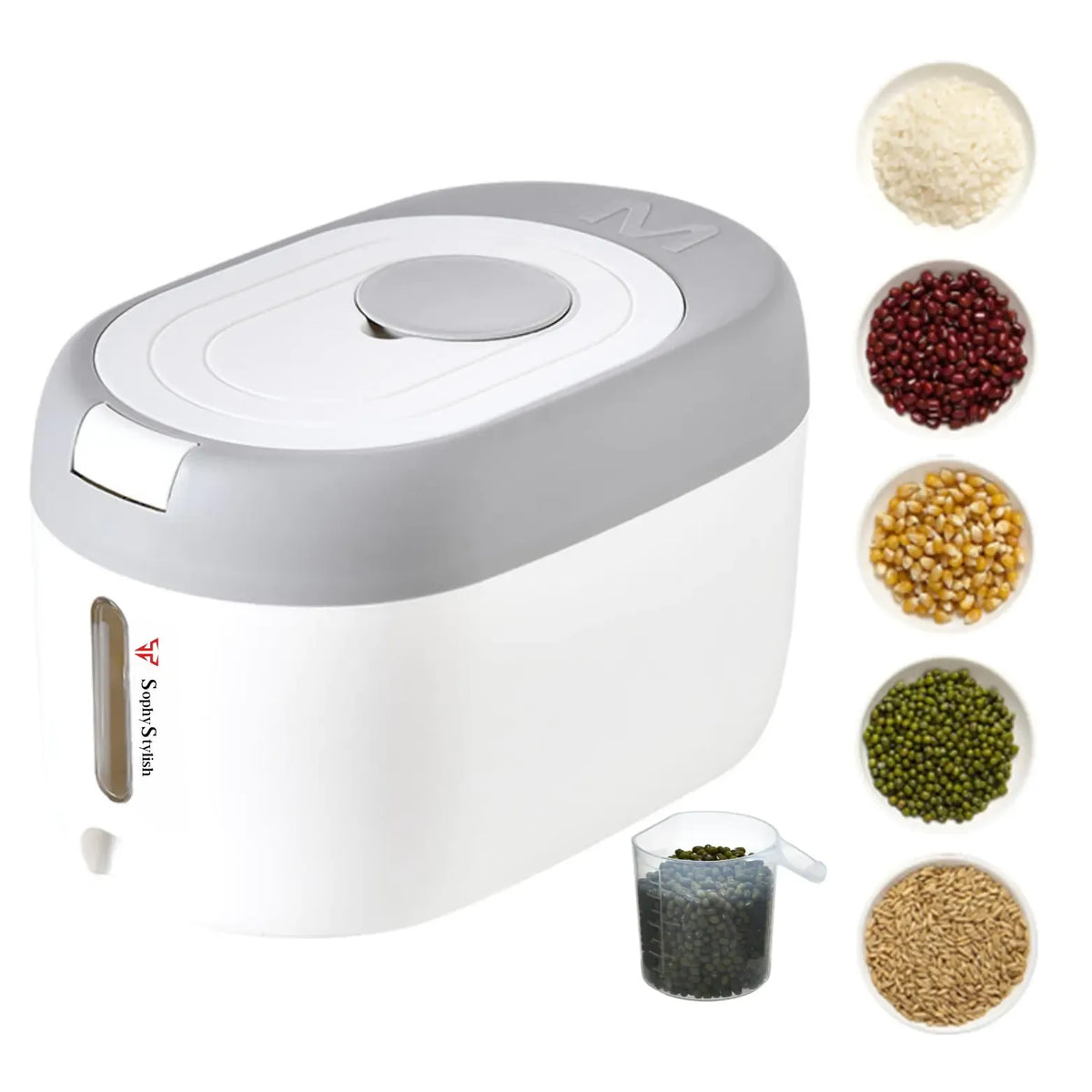 Collapsible pet food bin in a utility area