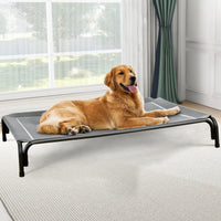 Czpalo XL Elevated Dog Bed — 48.8"×35.8" Raised Mesh Cot for Extra-Large Breeds
