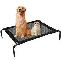 XL elevated pet cot frame construction