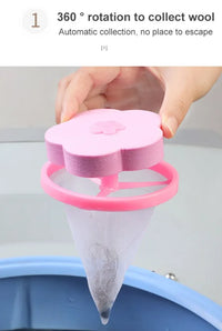 Floating Pet Fur Catcher 2-Pack — Laundry Lint Remover ChicFind