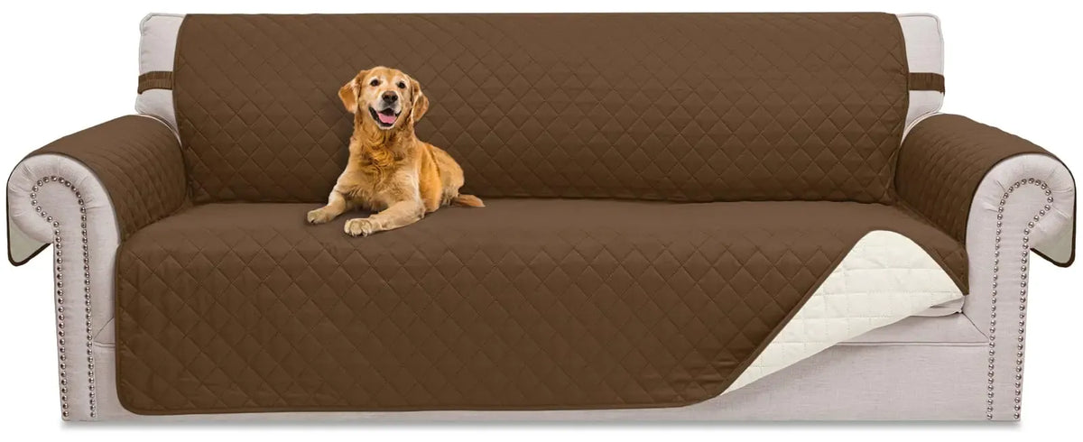 Corduroy fabric texture of the pet sofa cover