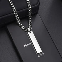 Fortis Steel Dog ID Tag