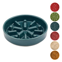 Slow feeder bowl dimensions for small and medium dogs