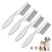 Metal Tick Flea Comb 7pcs