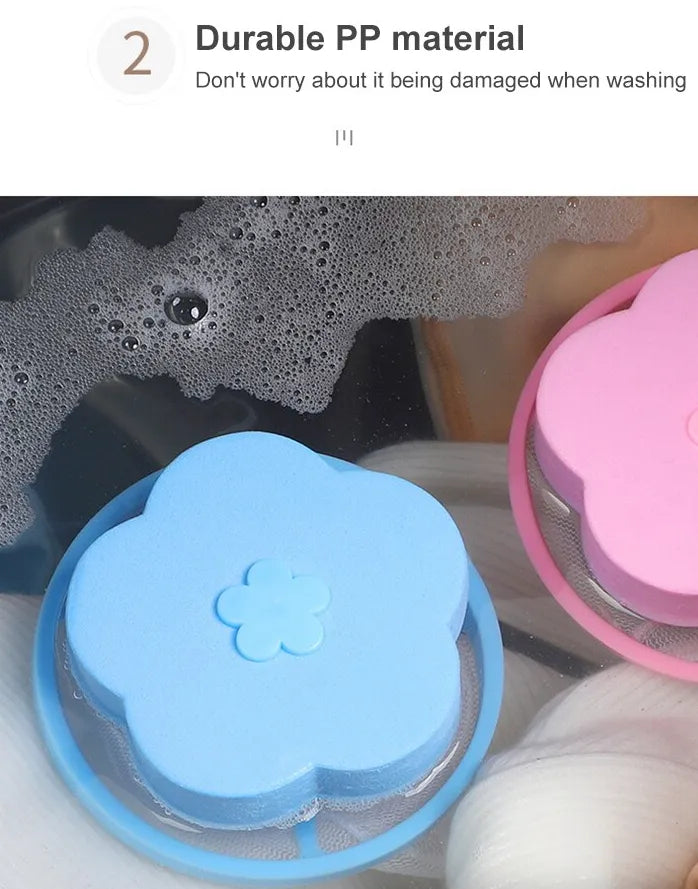 Floating Pet Fur Catcher 2-Pack — Laundry Lint Remover ChicFind