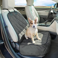 ZAKAPAWS Quilted Dog Back Car Seat Cover Waterproof Scratch Proof & Non-Slip Durable Pet Front Car Seat Cover for Trucks SUV ChicFind