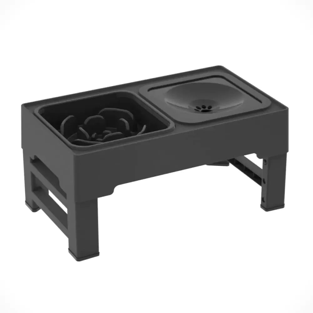 Bowls lift out for dishwasher cleaning