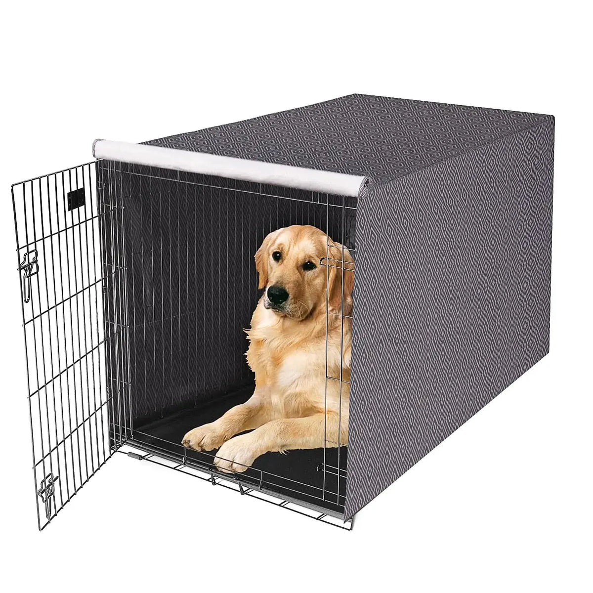 Crate liner shown flat — cover only, no crate included