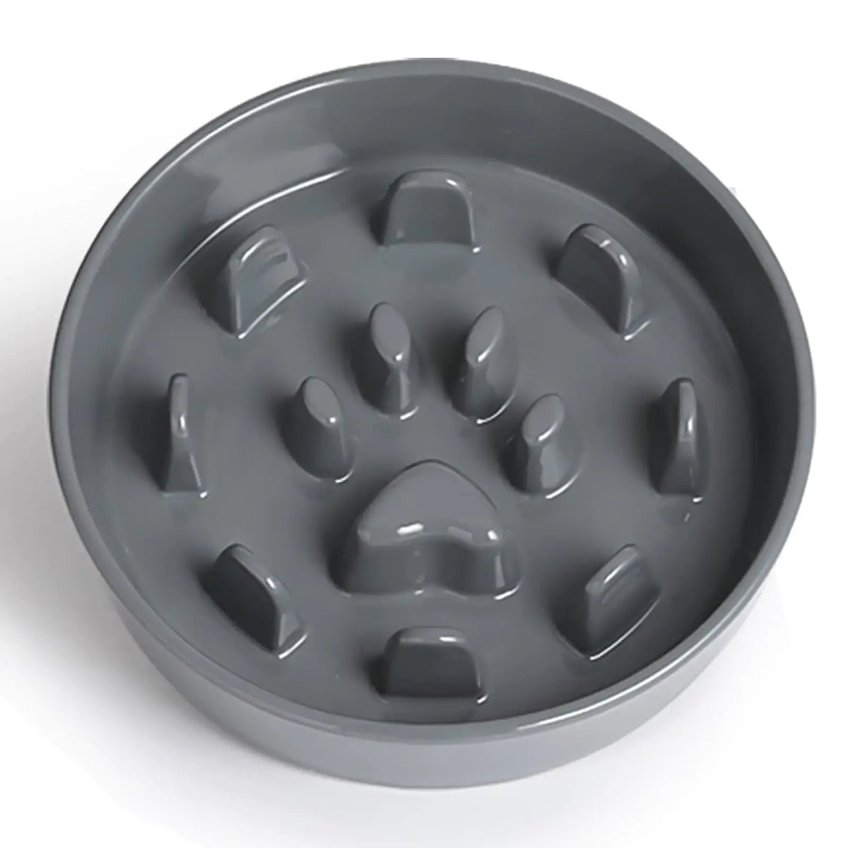 Maze base inside the porcelain slow feeder
