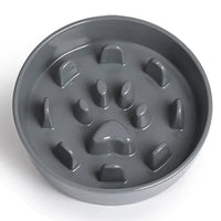 Maze base inside the porcelain slow feeder