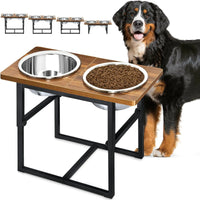 Frame and base of the XL elevated dog feeder