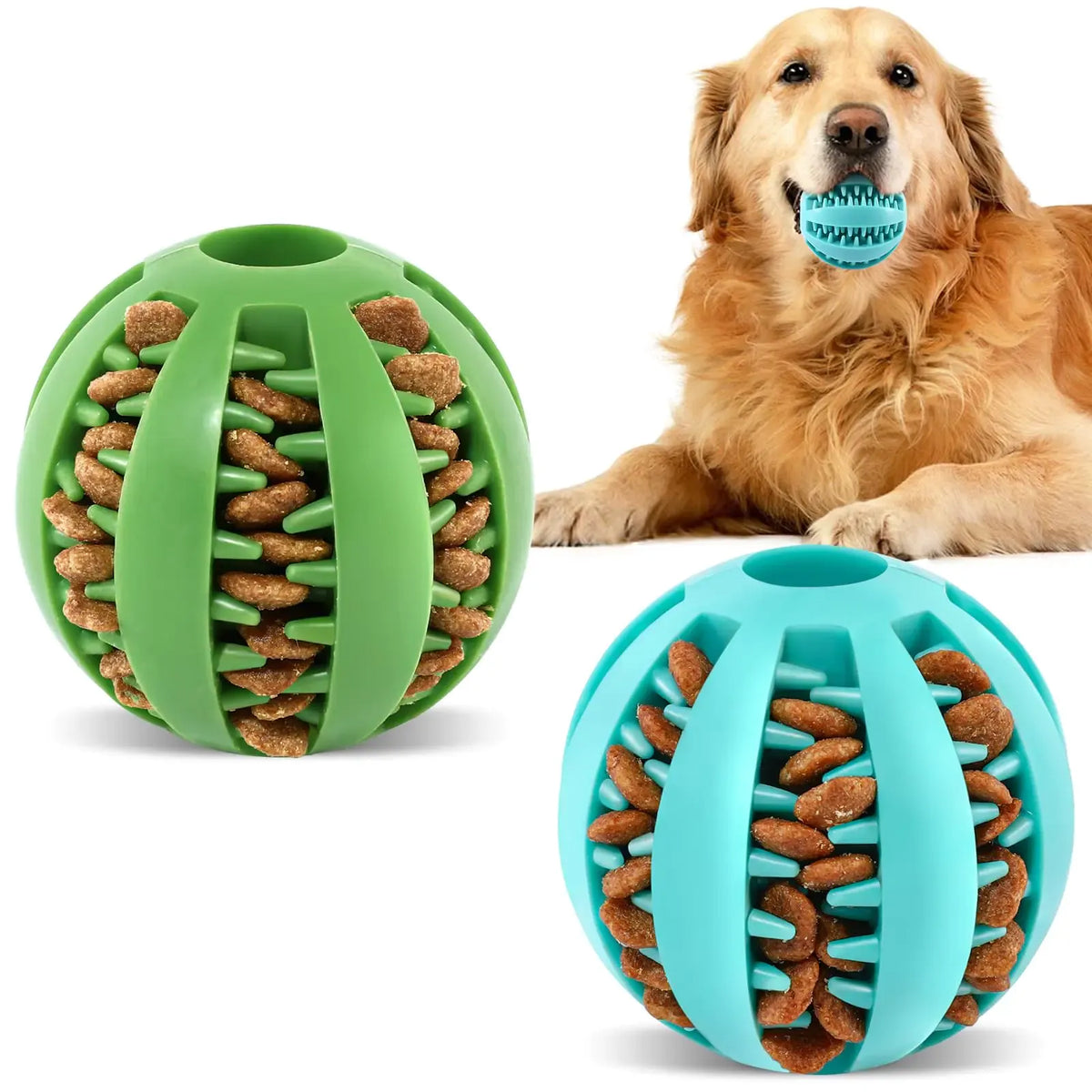Dog Treat Dispensing Puzzle Balls