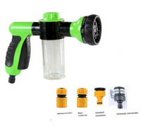 8-in-1 High-Pressure Pet Shower Sprayer — Dog Bathing & Grooming Attachment