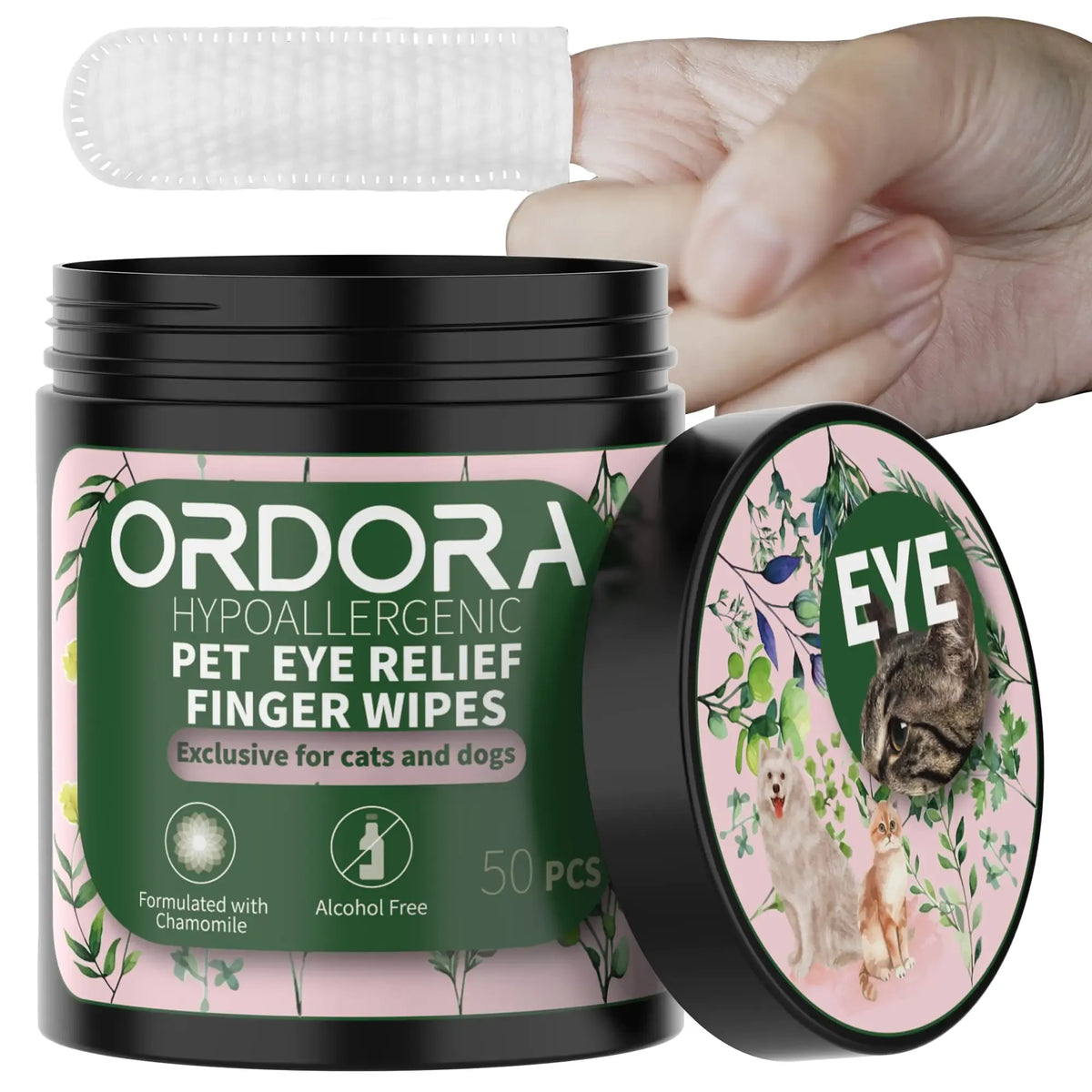 Woyamay Pet Eye Wipes 200ct