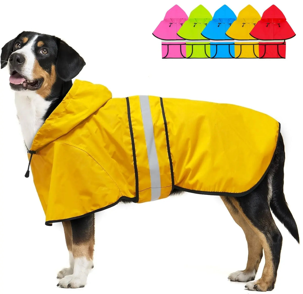 Reflective Dog Raincoat