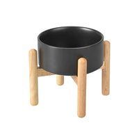 Bowl lifts out of the stand for dishwasher cleaning