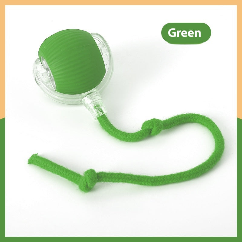 Smart Interactive Cat Toy Ball — Self-Moving with Bird Sounds &amp; Auto Shut-Off