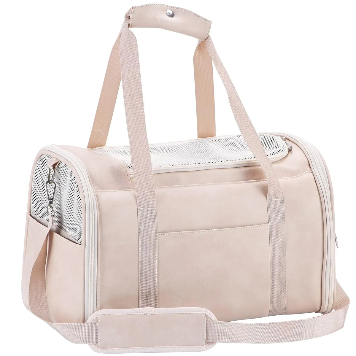 Soft pet carrier dimensions — 16.5 by 11 by 11 inches