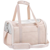 Soft pet carrier dimensions — 16.5 by 11 by 11 inches