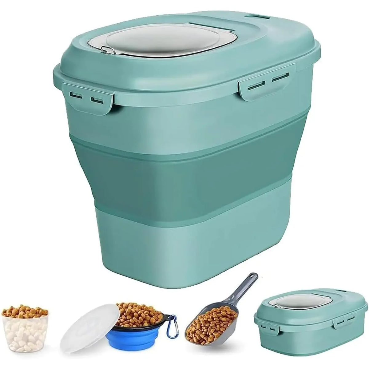 30 lb capacity dimensions of the food storage bin
