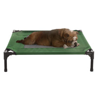 PETMAKER Elevated Dog Cot — 30"×24" Portable Raised Bed for Pets up to 50 lb
