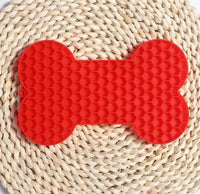 Bone Silicone Lick Mat