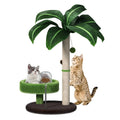 Cat Scratching Post with Bed — Natural Sisal Cat Tree Tower