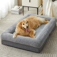 Removable washable cover on the outdoor dog bed