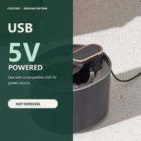 USB 5V powered pet water fountain, not cordless